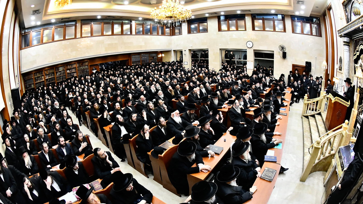 האדמו"ר משבט הלוי בשיחת הדרכה