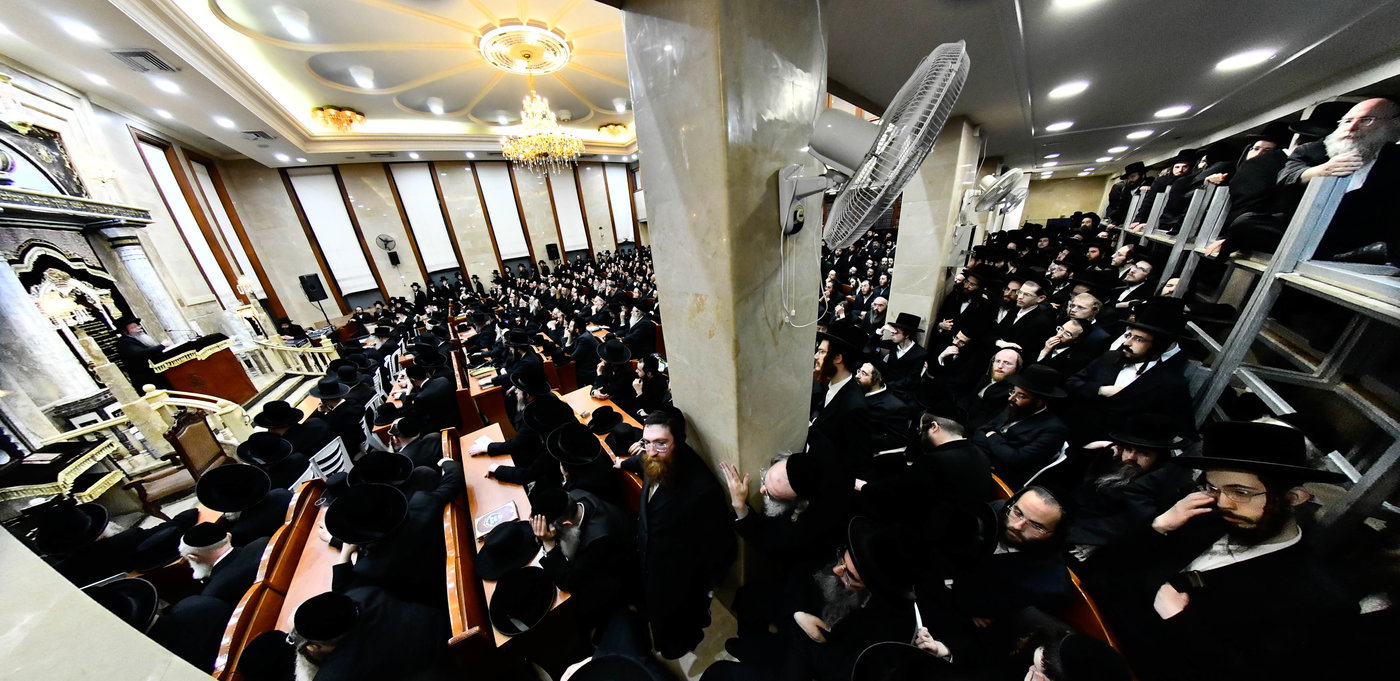 האדמו"ר משבט הלוי בשיחת הדרכה