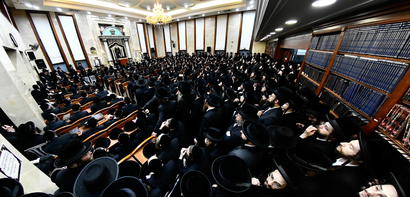 האדמו"ר משבט הלוי בשיחת הדרכה