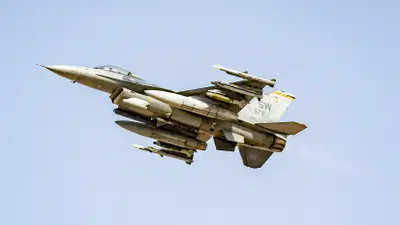 מטוס קרב F-16CJ של חיל האוויר האמריקאי 
