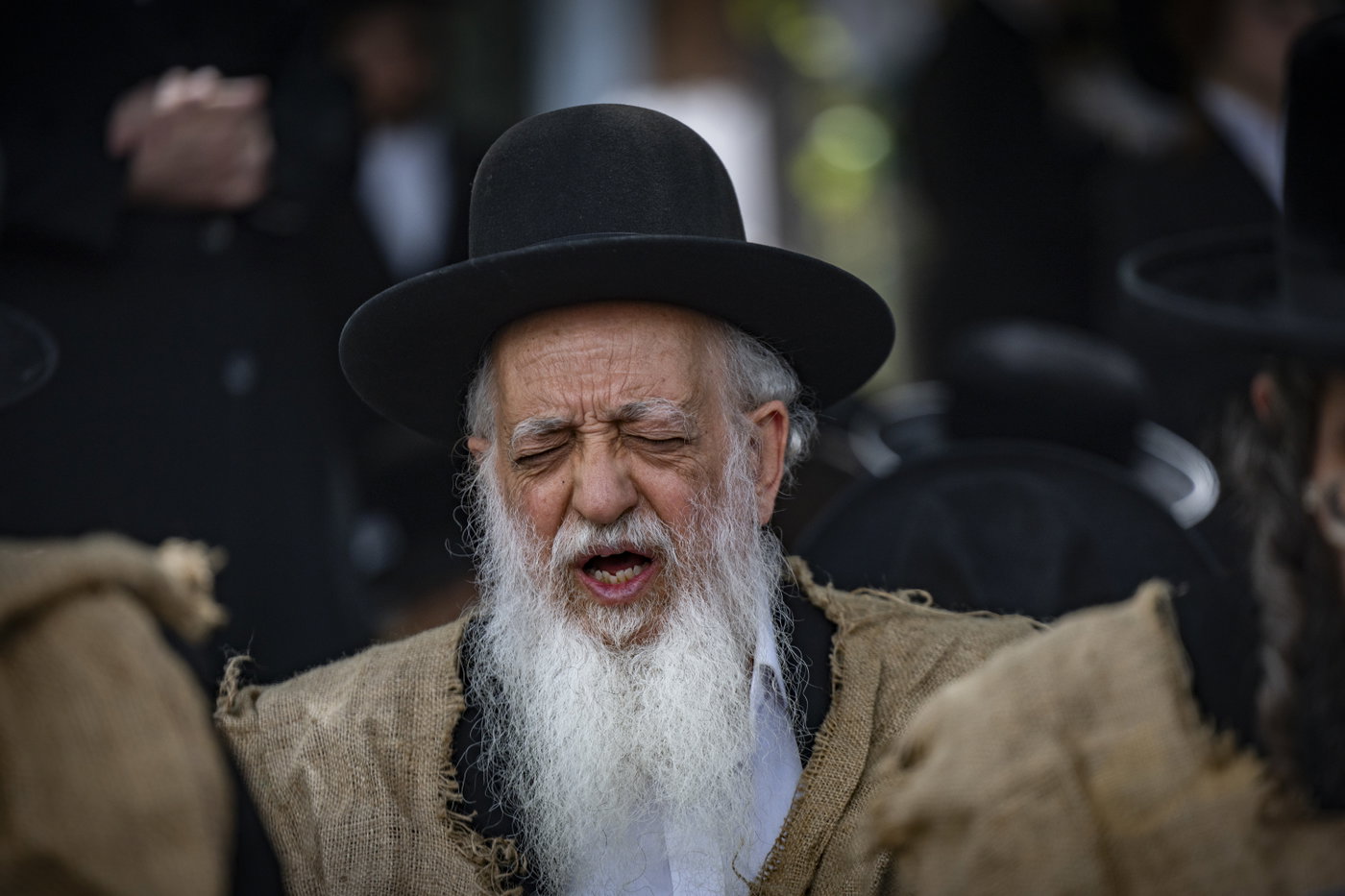 הפגנה בשק ואפר נגד רכבת הקלה בירושלים