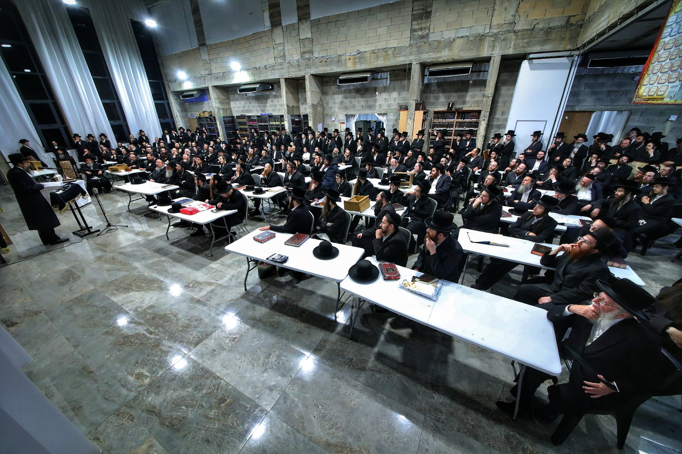 האדמו"ר מתולדות יהודה סטוטשין בשיחת חיזוק בביתר
