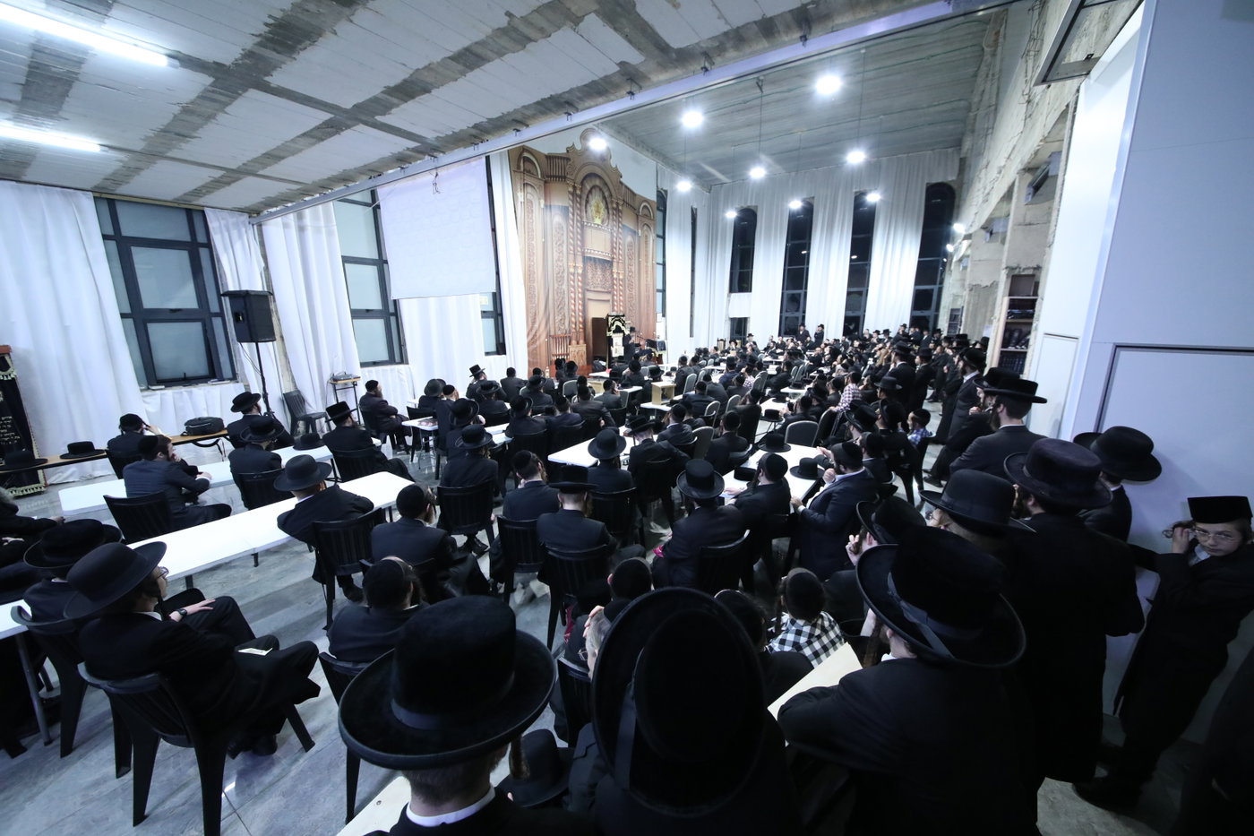 האדמו"ר מתולדות יהודה סטוטשין בשיחת חיזוק בביתר