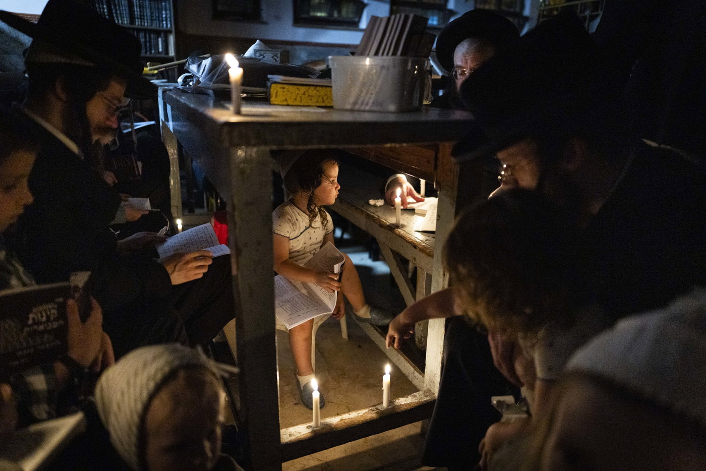 ליל תשעה באב בשכונת 'מאה שערים'