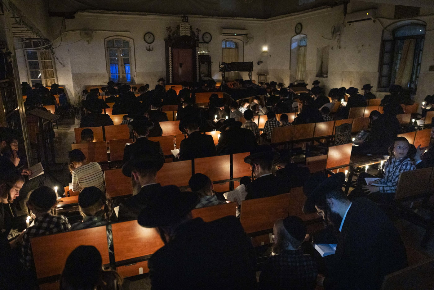 ליל תשעה באב בשכונת 'מאה שערים'