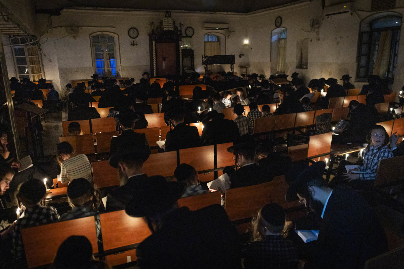 ליל תשעה באב בשכונת 'מאה שערים'