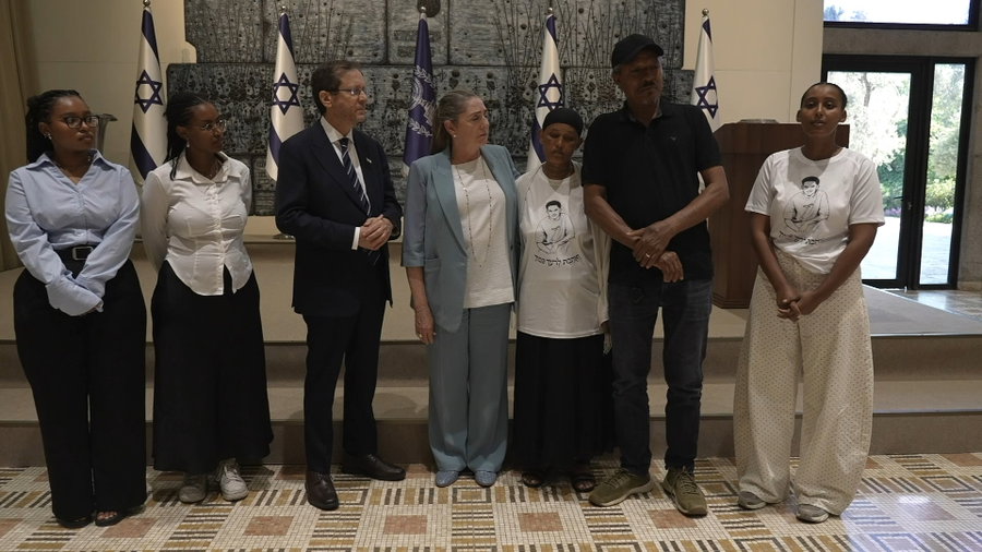 הפגישה עם הנשיא