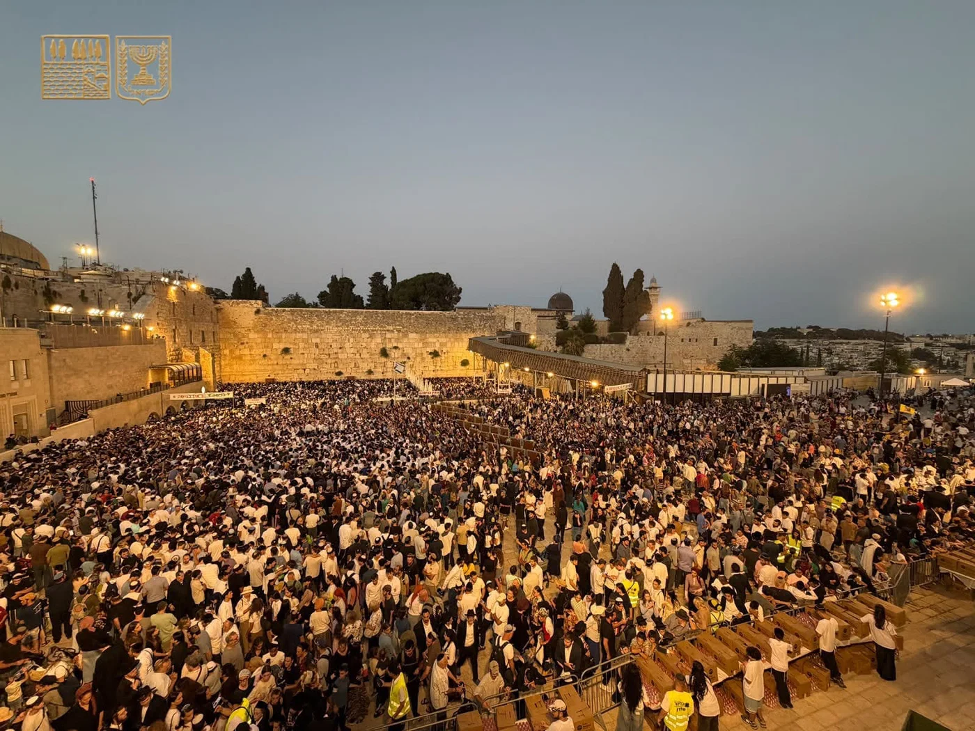 "הגיע זמן גאולתכם": הרגעים האחרונים של תשעה באב ברחבת הכותל