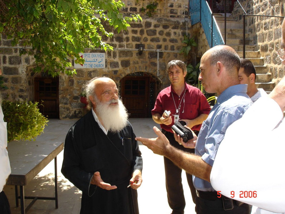 הכנסייה האורתודוקסית בטבריה, שנבנתה על גבי בית כנסת כיפות השל"ה הק' בו התפלל האריז"ל