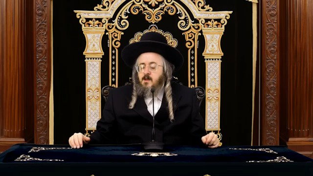 הגרמ"מ פומרנץ בשיעור לתשעה באב