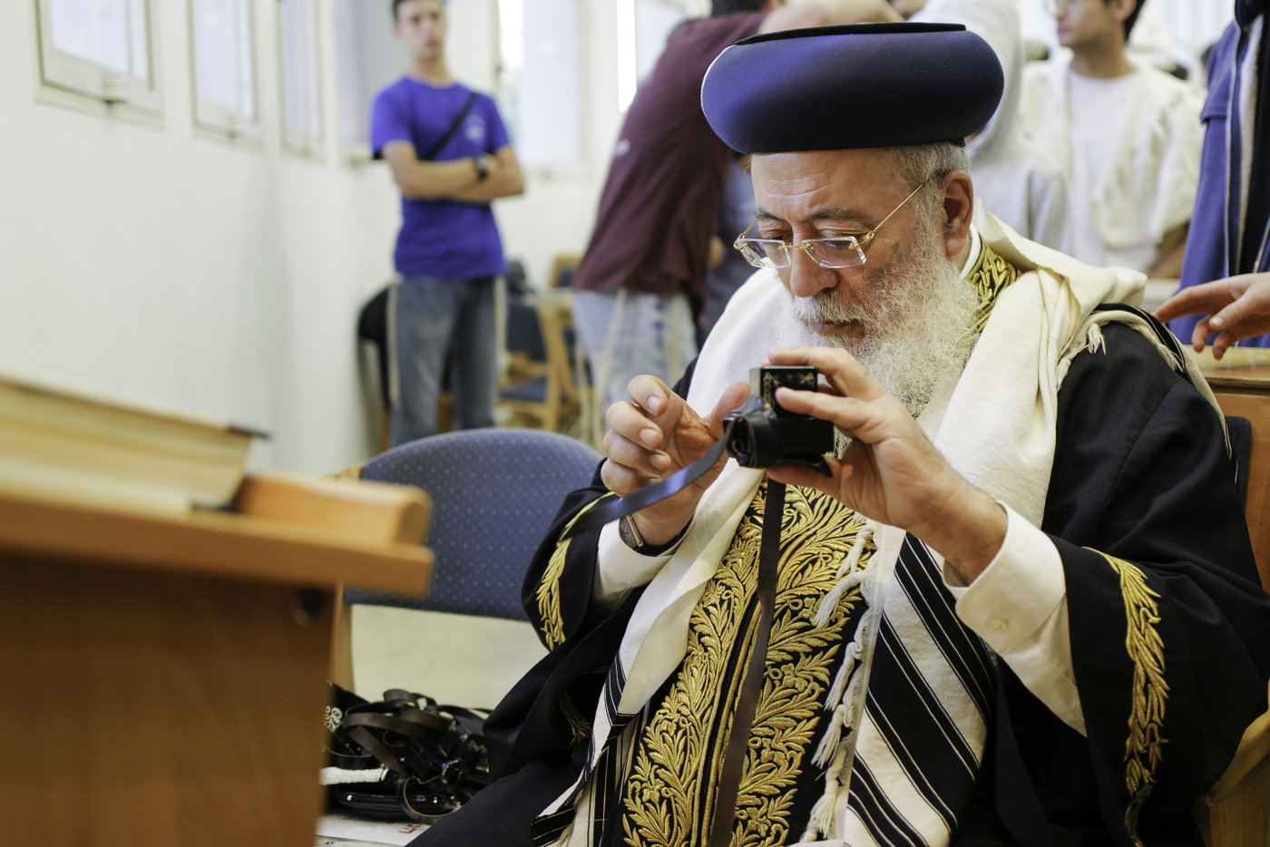 הראשון לציון הגר"ש עמאר
