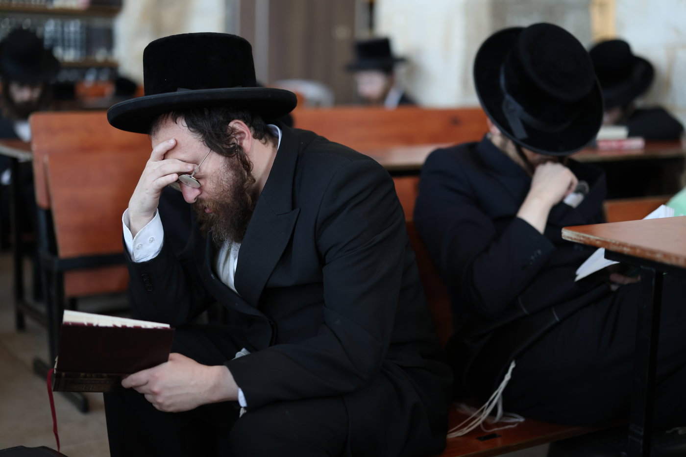תשעה באב אצל האדמו"ר מלעלוב בצפת