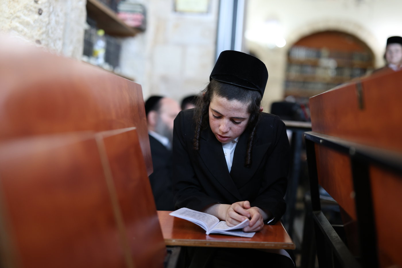 תשעה באב אצל האדמו"ר מלעלוב בצפת