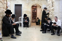 תשעה באב אצל האדמו"ר מלעלוב בצפת