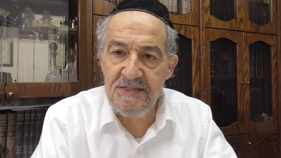 הרב מיכאל שושן עם וורט במרוקאית לפרשת ואתחנן