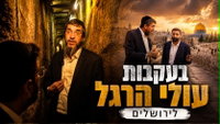 מסע מרתק ובלתי נתפס • כך נראה הרחוב בו צעדו מיליוני העולים לרגל בדרכם לבית המקדש; פרויקט מיוחד