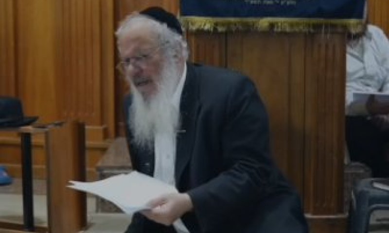 הגר"א פייבלזון בשיחה