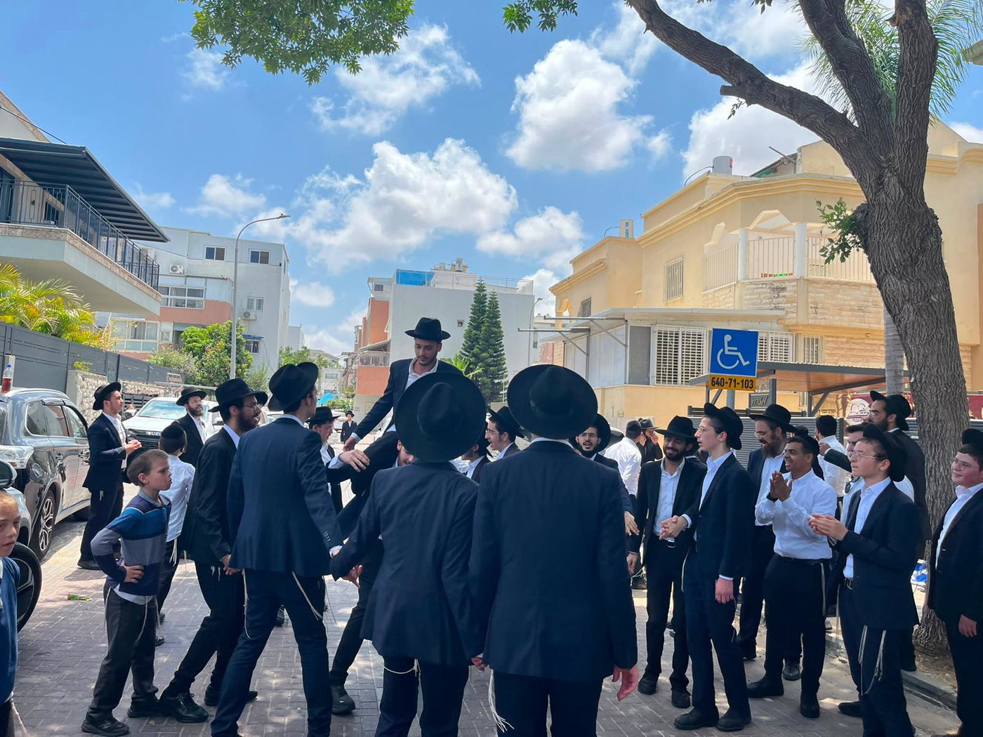 קבלת פנים לאסיר עולם התורה באשדוד