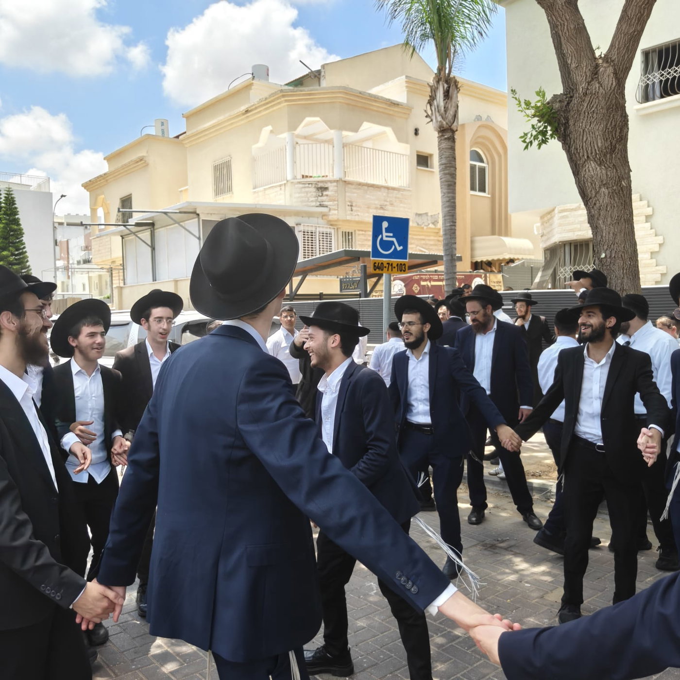 קבלת פנים לאסיר עולם התורה באשדוד