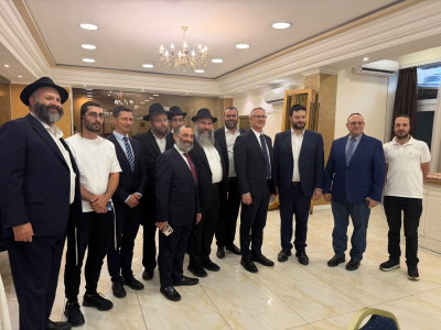 נפרד בכבוד: כנס פרידה מרגש לשגריר ישראל באוקראינה באומן