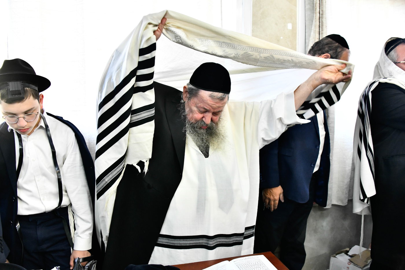 ברכת כהנים השנתית בשכונת הר נוף בירושלים