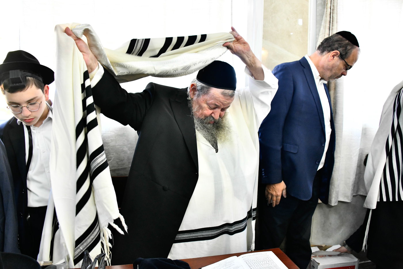 ברכת כהנים השנתית בשכונת הר נוף בירושלים