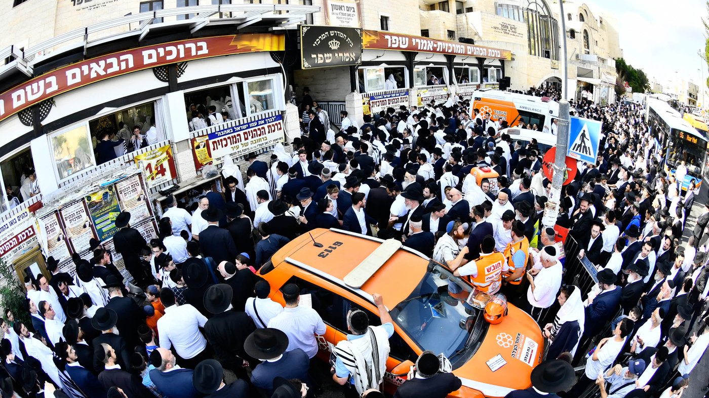 ברכת כהנים השנתית בשכונת הר נוף בירושלים