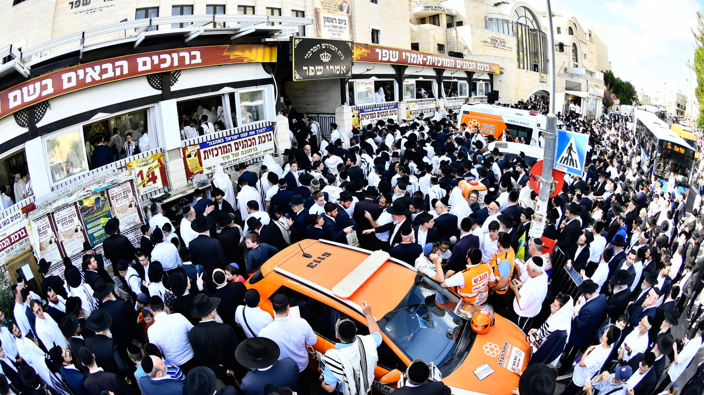 ברכת כהנים השנתית בשכונת הר נוף בירושלים
