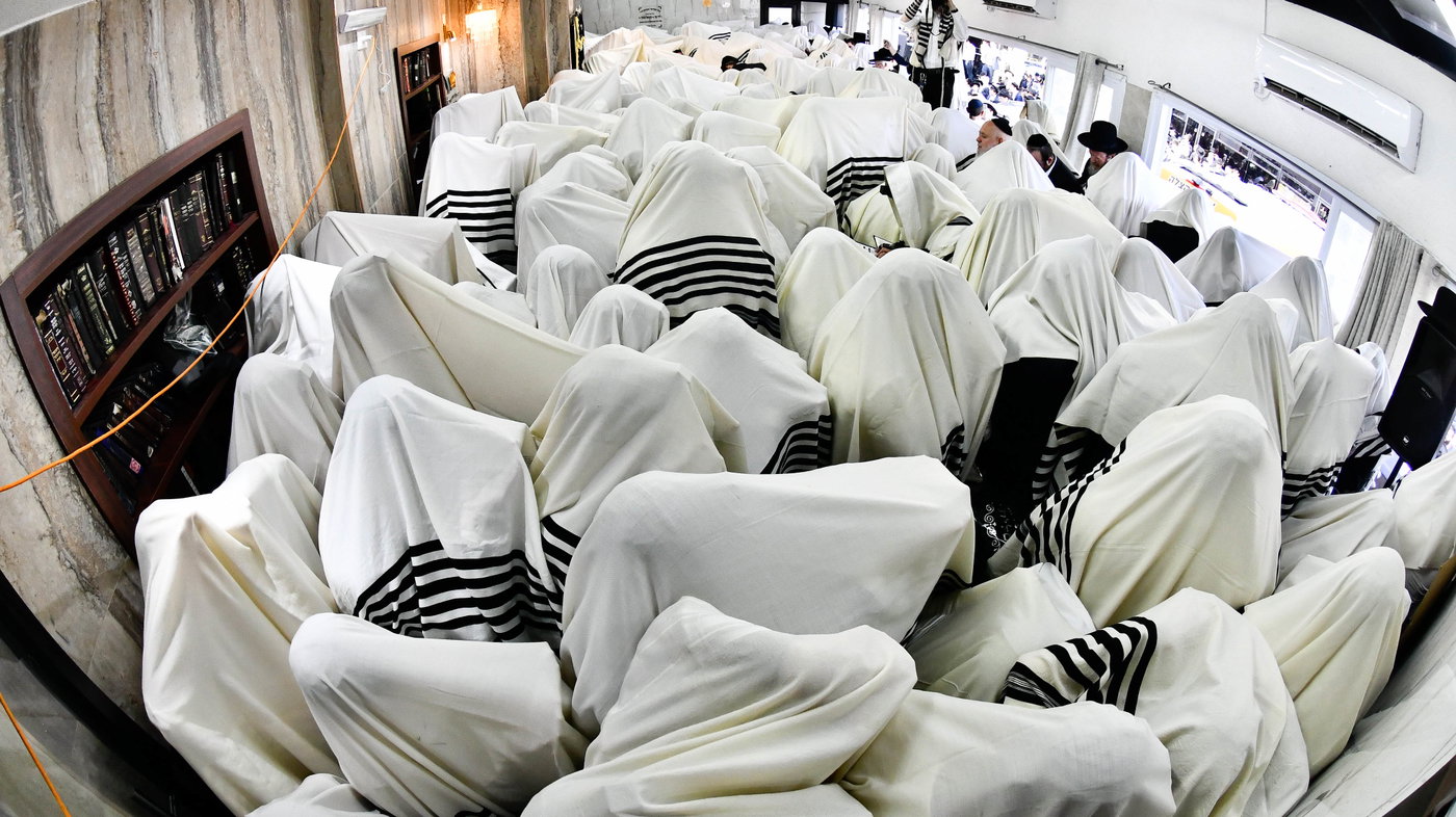 ברכת כהנים השנתית בשכונת הר נוף בירושלים