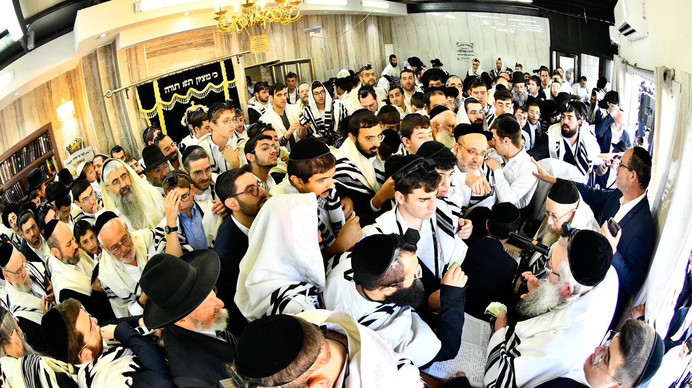 ברכת כהנים השנתית בשכונת הר נוף בירושלים
