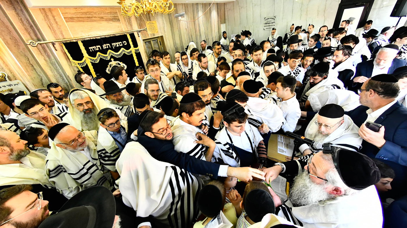ברכת כהנים השנתית בשכונת הר נוף בירושלים
