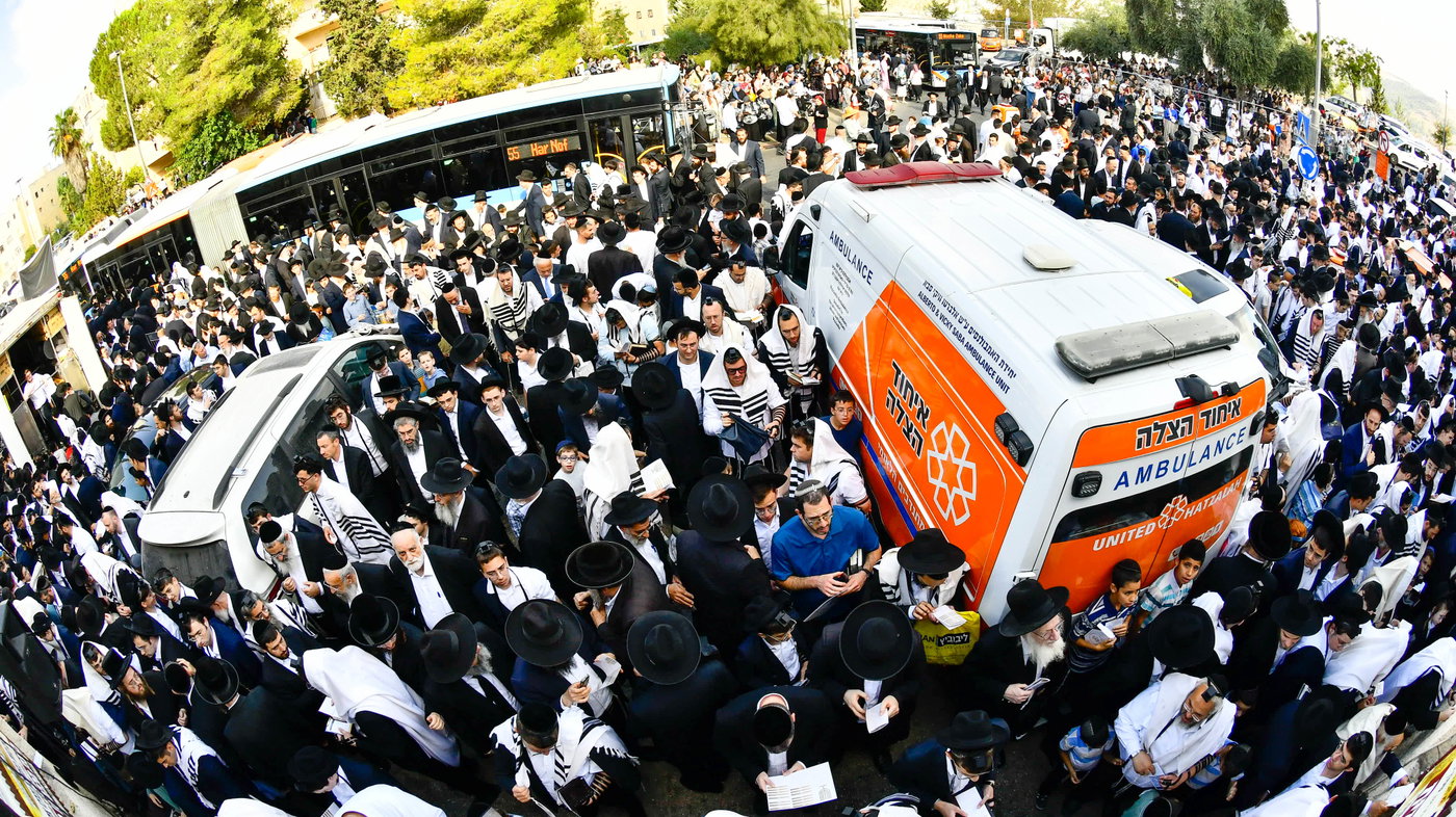 ברכת כהנים השנתית בשכונת הר נוף בירושלים