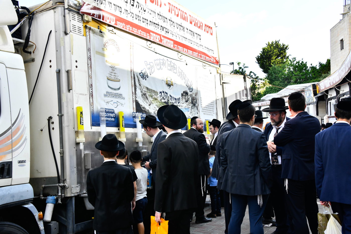 ברכת כהנים השנתית בשכונת הר נוף בירושלים