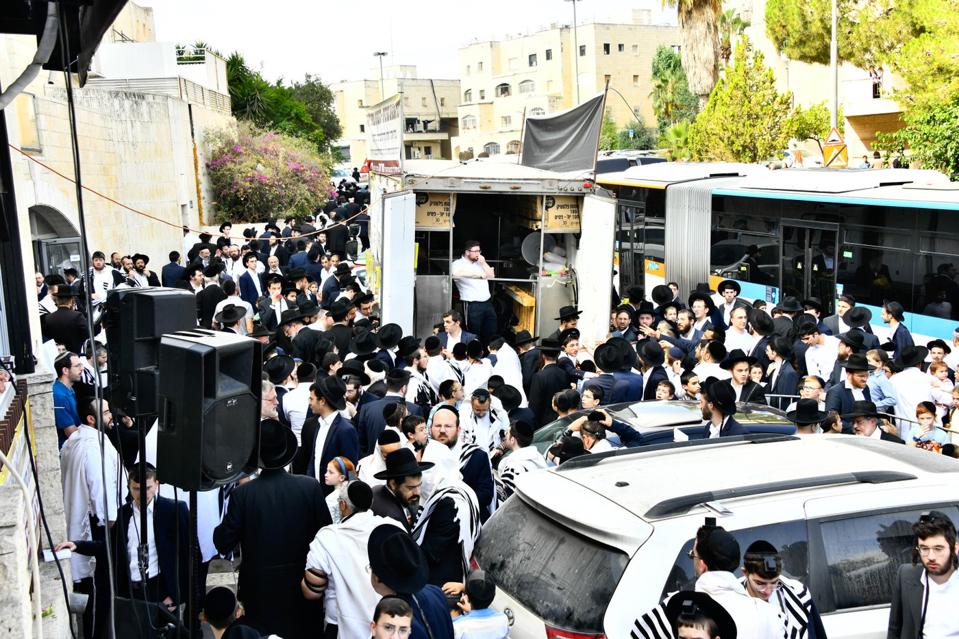 ברכת כהנים השנתית בשכונת הר נוף בירושלים