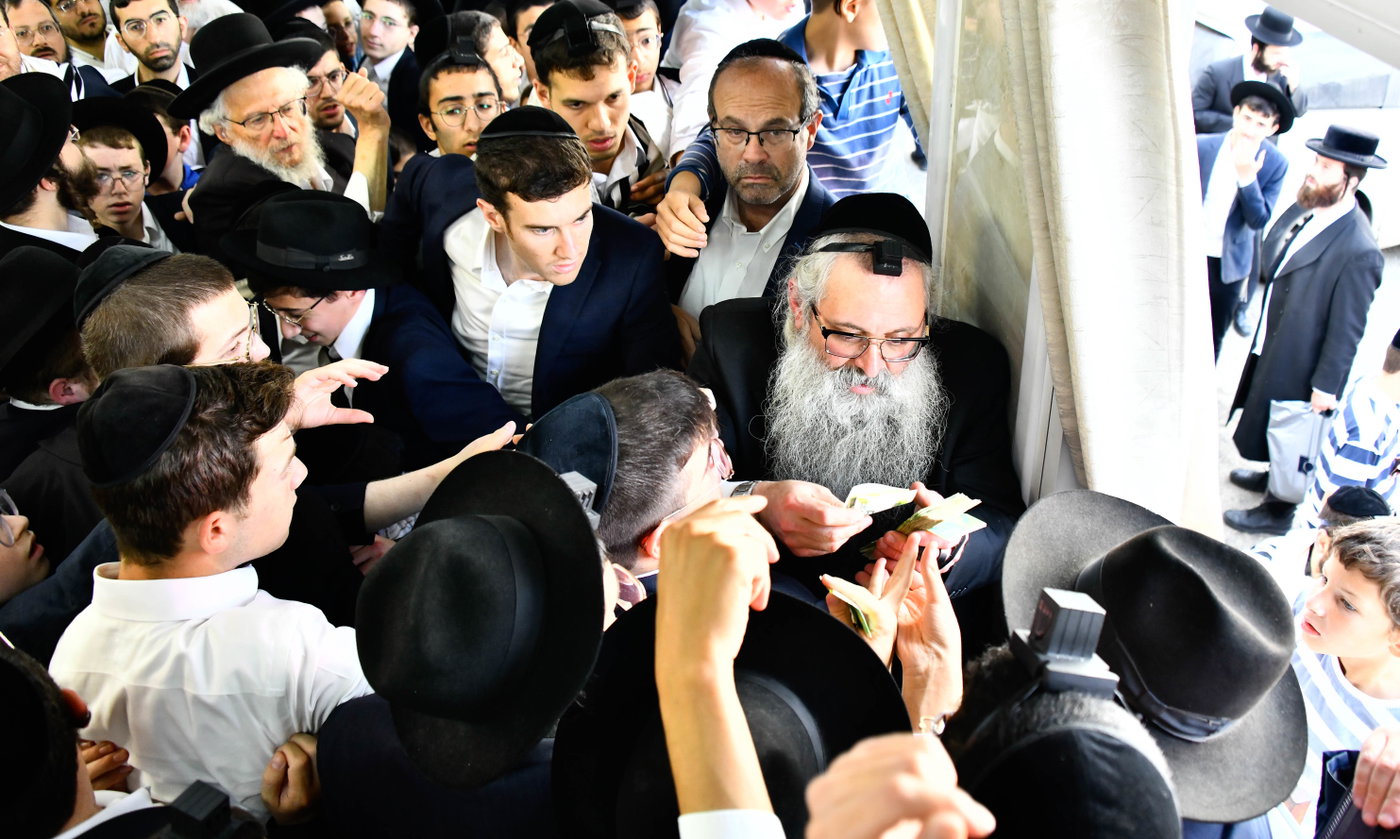 ברכת כהנים השנתית בשכונת הר נוף בירושלים