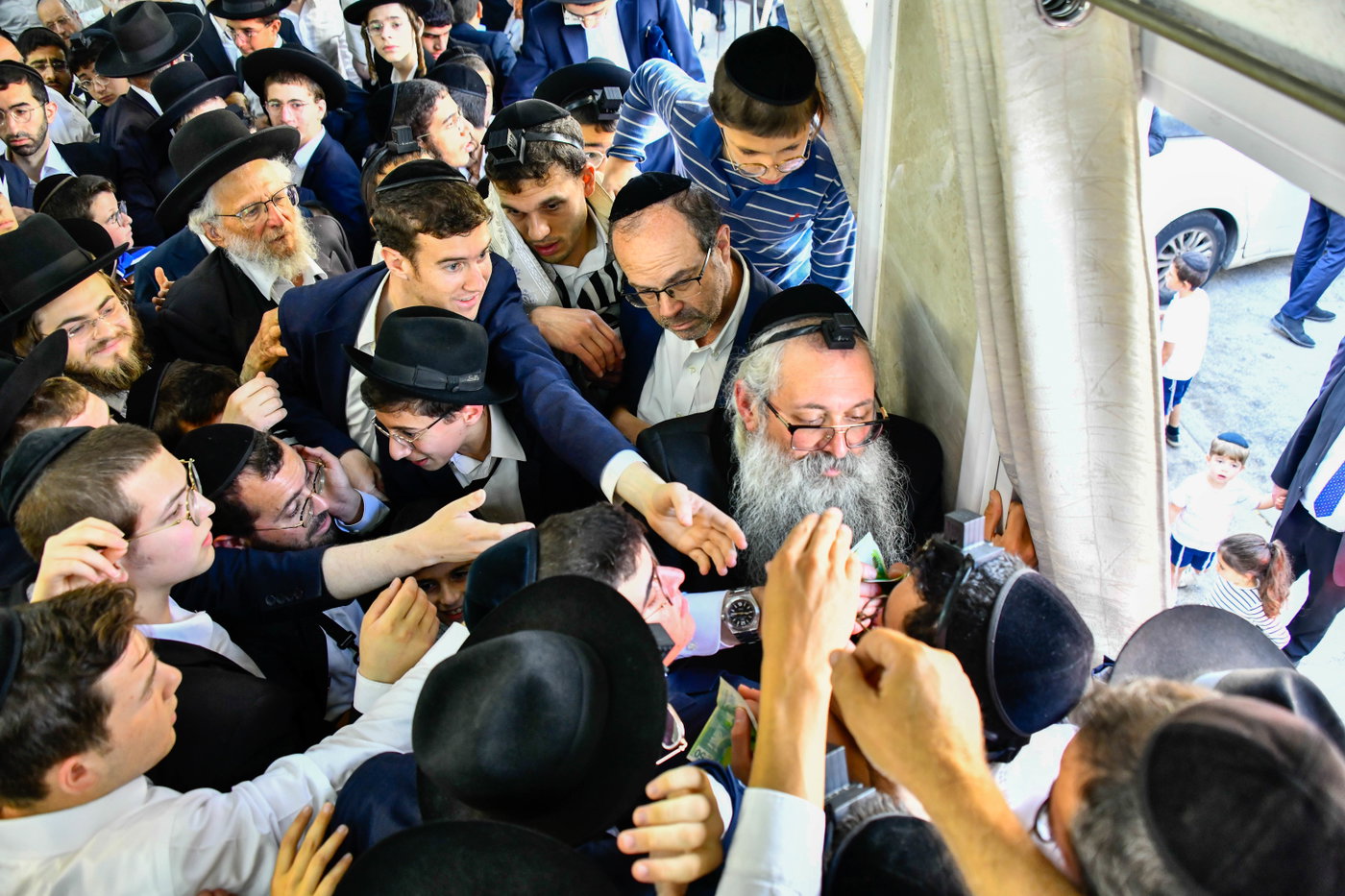 ברכת כהנים השנתית בשכונת הר נוף בירושלים