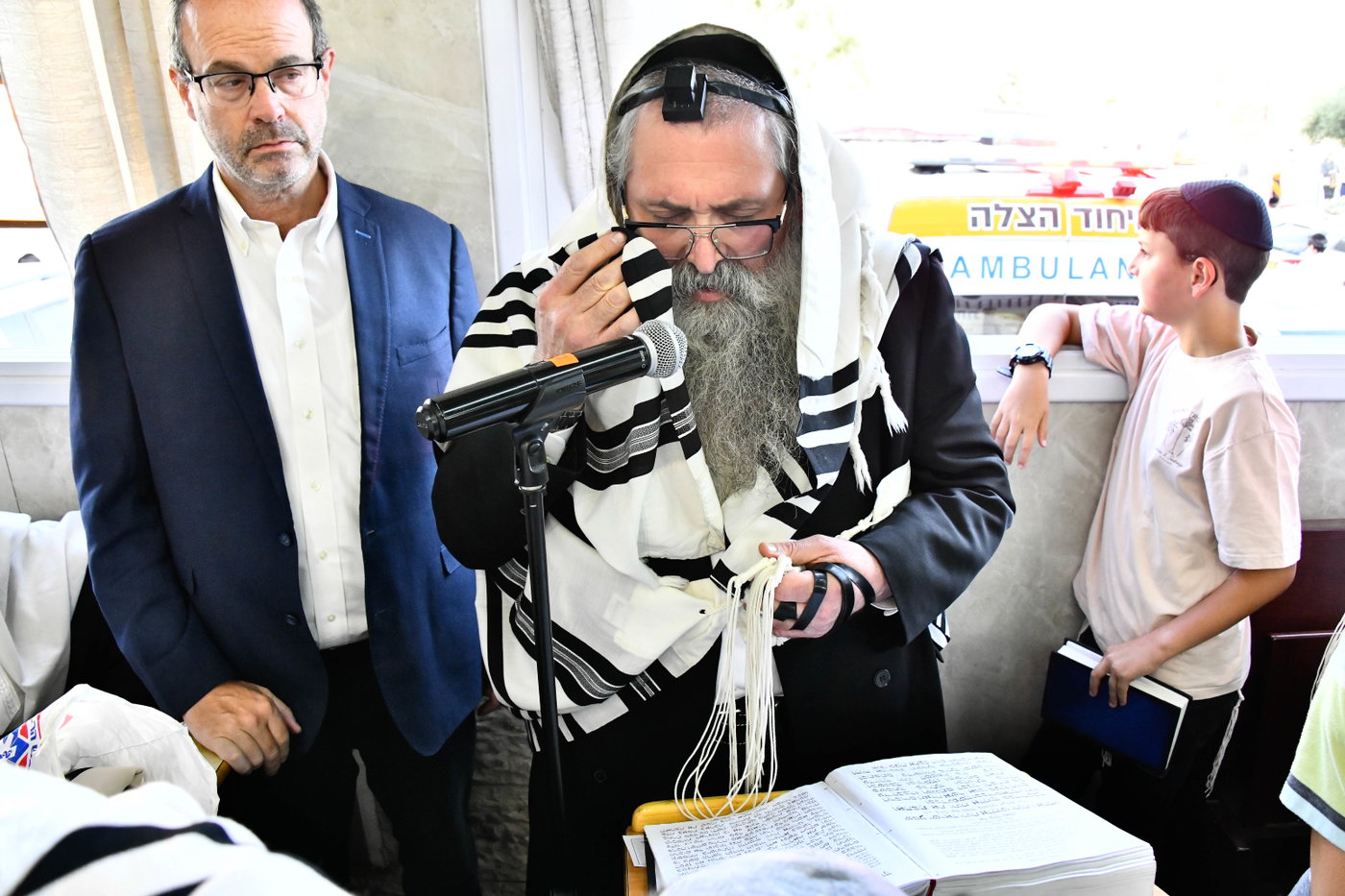 ברכת כהנים השנתית בשכונת הר נוף בירושלים