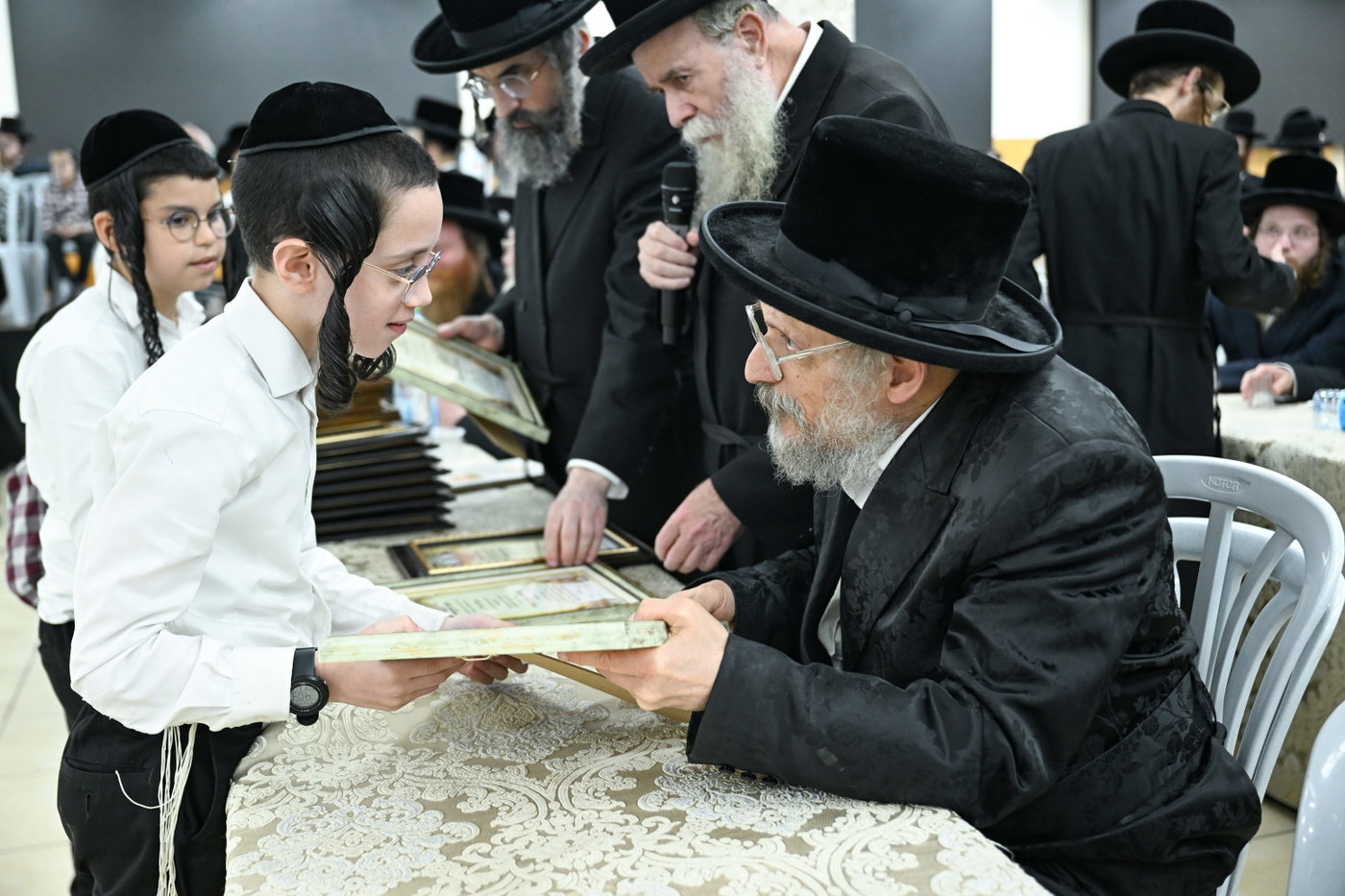 מבחן פומבי בת"ת צאנז בבני ברק