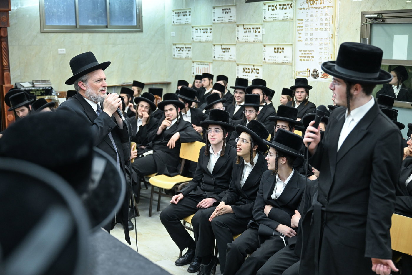 מבחן פומבי בישיבת אמרי חיים