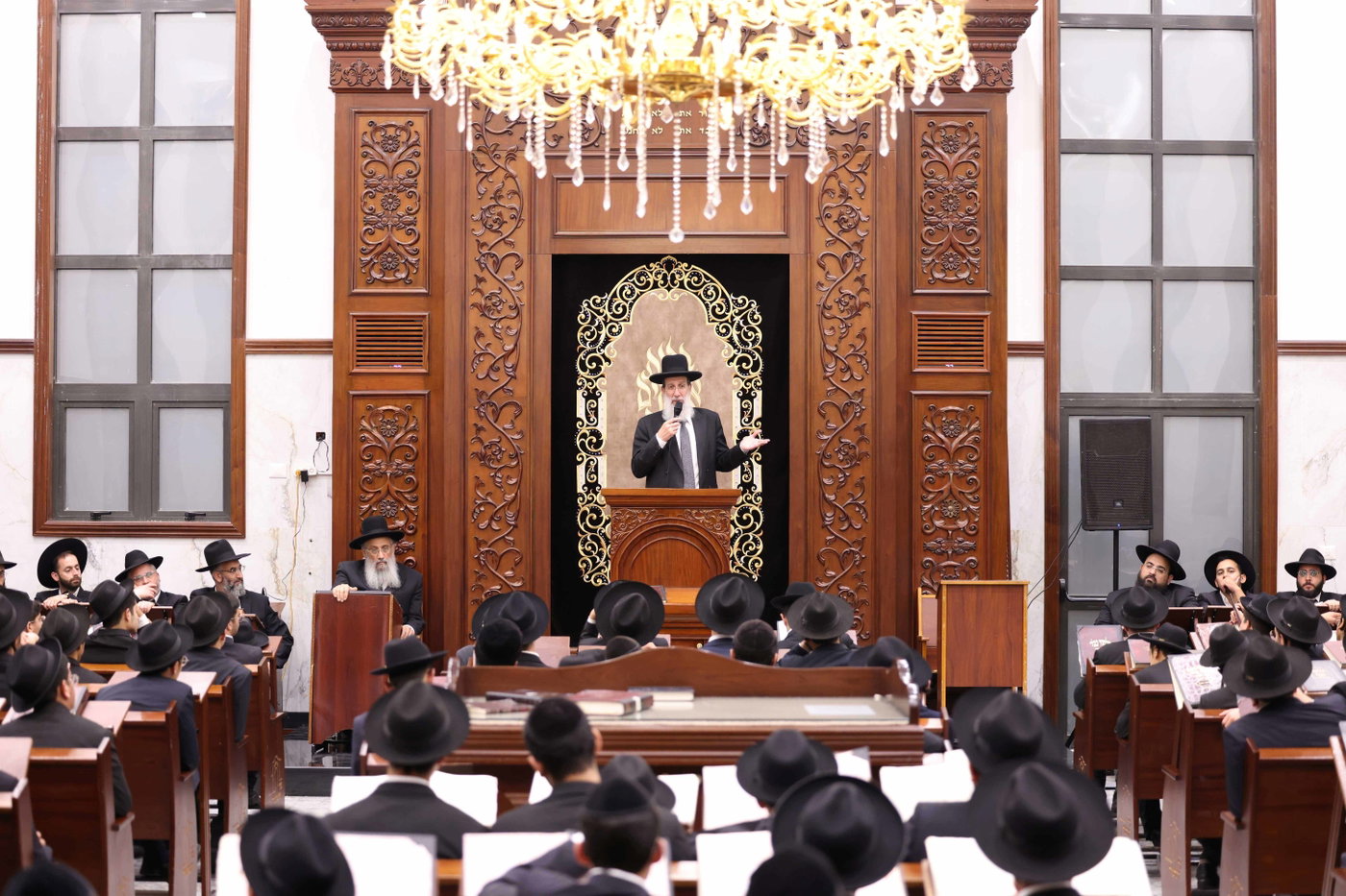 סיום מסכת בישיבת 'נזר התלמוד' בביתר