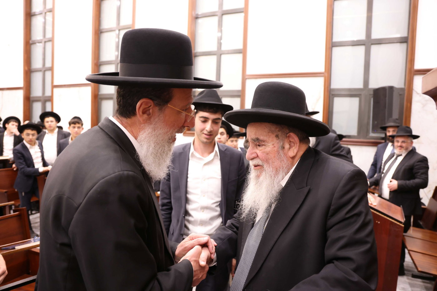 סיום מסכת בישיבת 'נזר התלמוד' בביתר