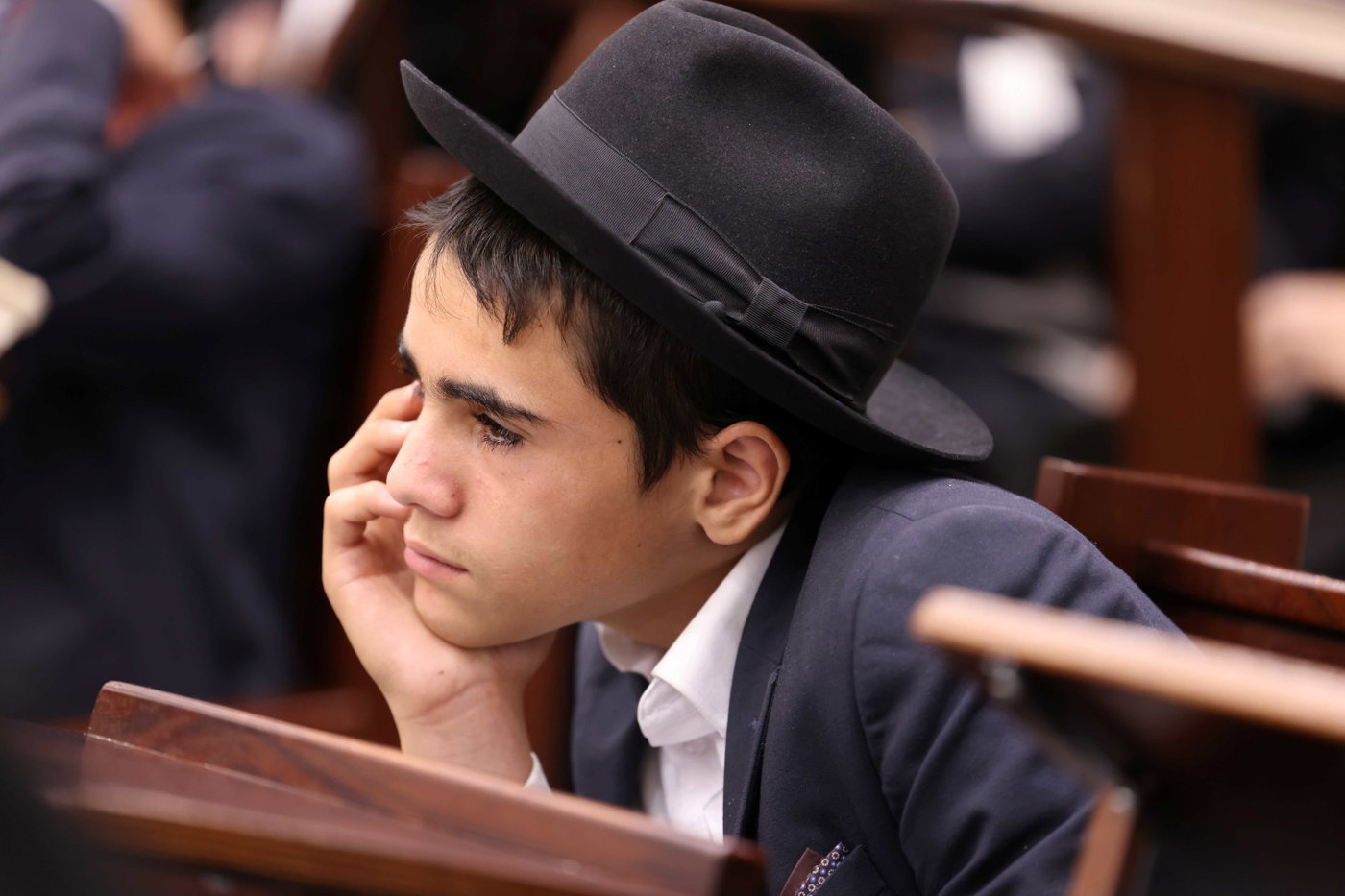 סיום מסכת בישיבת 'נזר התלמוד' בביתר
