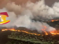 האש מתקרבת לבורדו: תיעוד אווירי מטורף מהשריפה בצרפת | מקרון מכנס ישיבת חירום