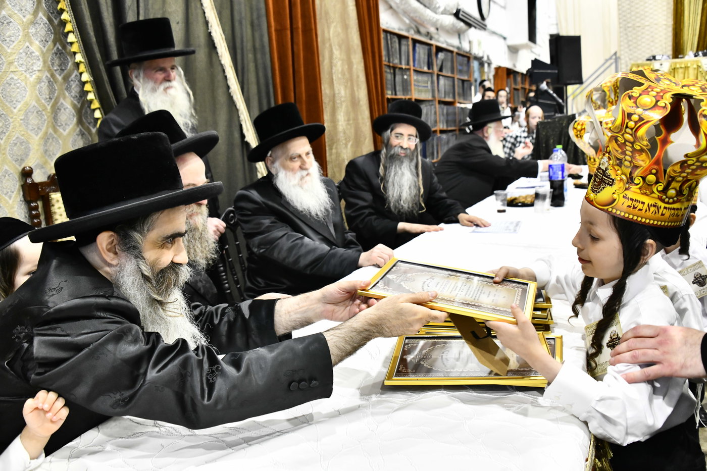 מעמד כבוד התורה במכנובקא בעלזא