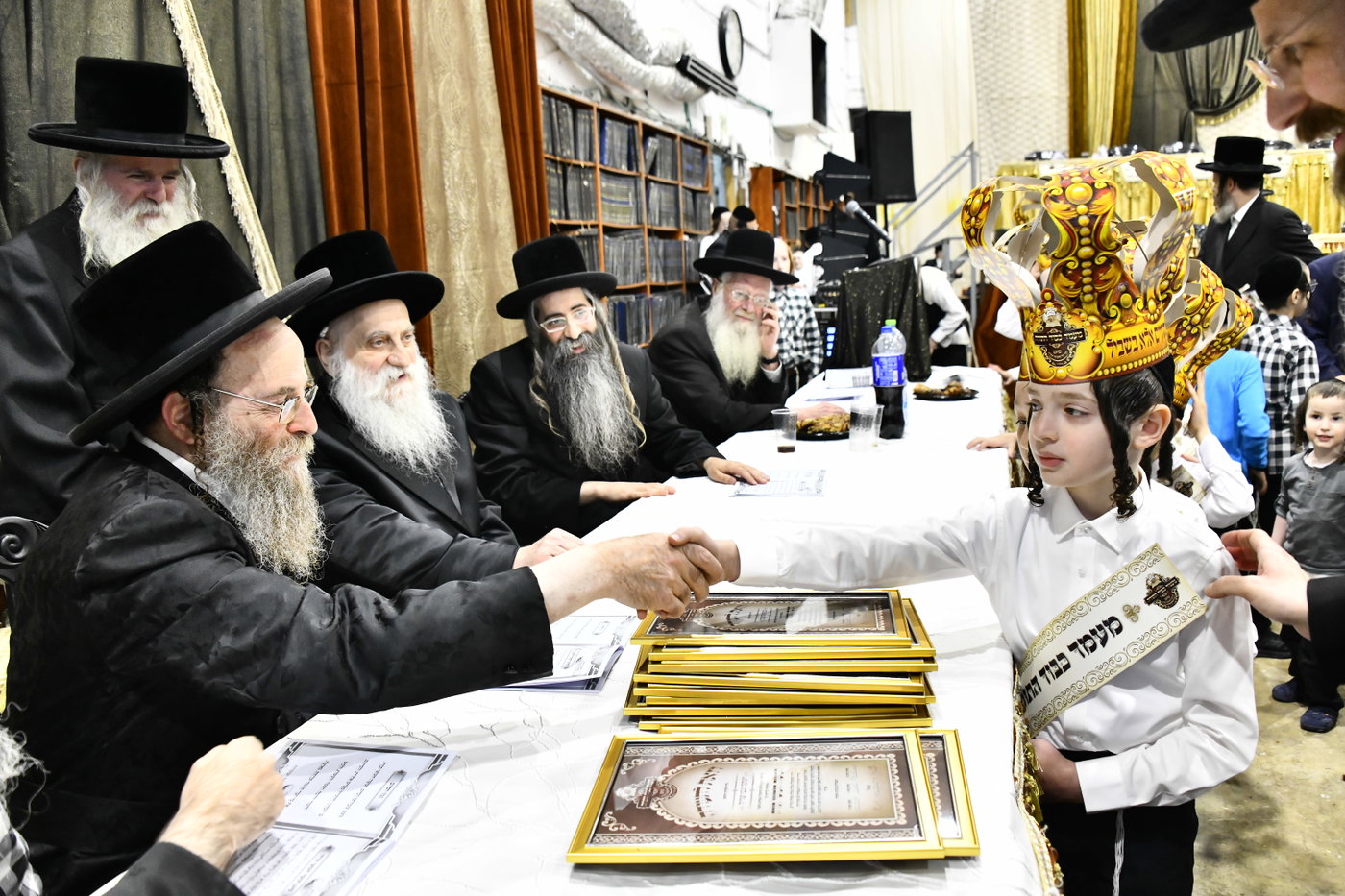 מעמד כבוד התורה במכנובקא בעלזא
