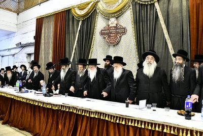 מעמד כבוד התורה במכנובקא בעלזא