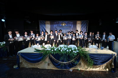 26 סיומי מסכתות; ילדי הדרום חגגו במעמד מרומם בראשות ראש הישיבה