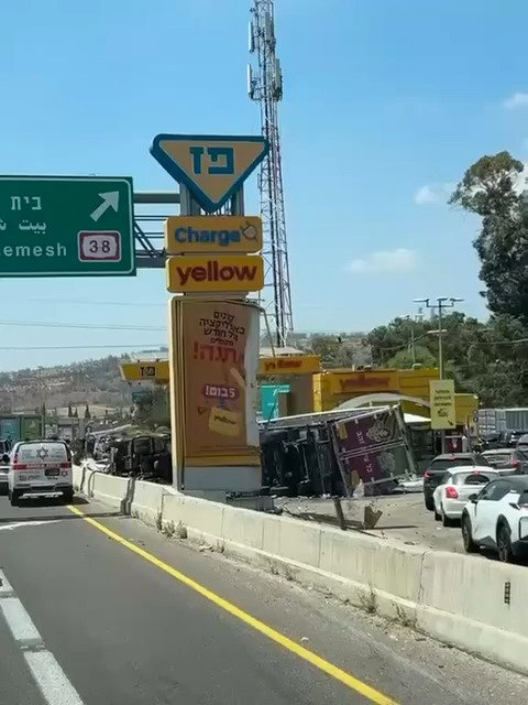 זירת התאונה