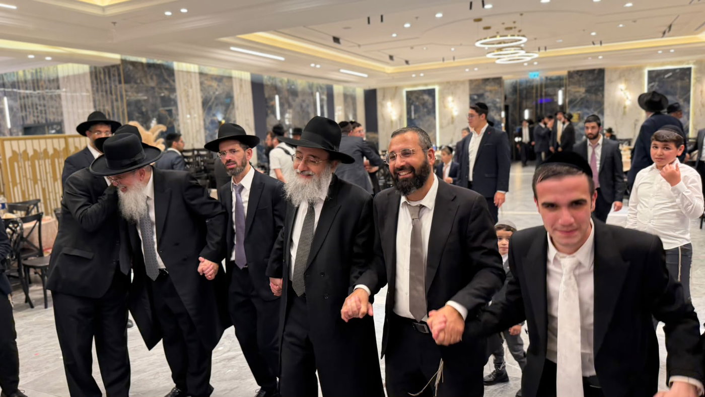 שמחת נישואי נכד הגר"נ בן שמעון