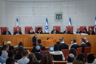 הדיון בבג"צ, הבוקר